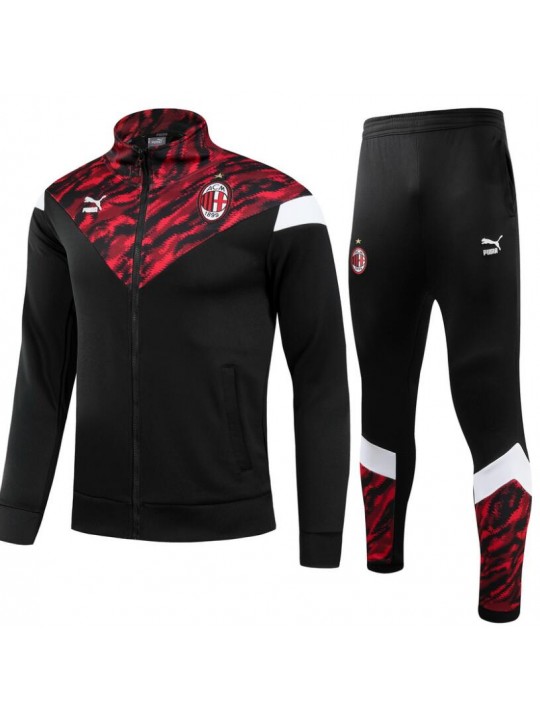 Chandal A.C. Milan 2021/2022 negro Niño