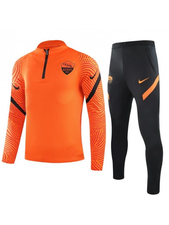 Chandal A.S. Roma 2021/2022 naranja niño
