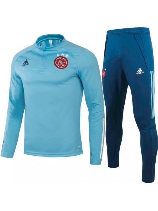 Chandal Ajax Amsterdam 2021/2022 Azul claro niño