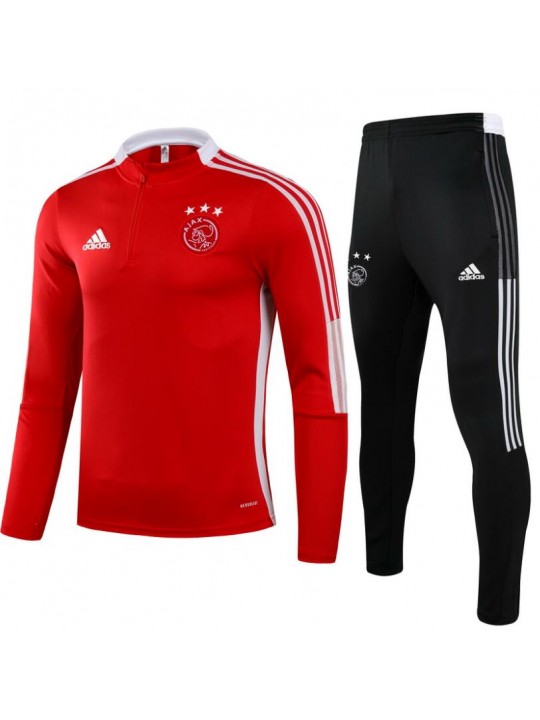 Chandal Ajax Amsterdam 2021/2022 rojo niño