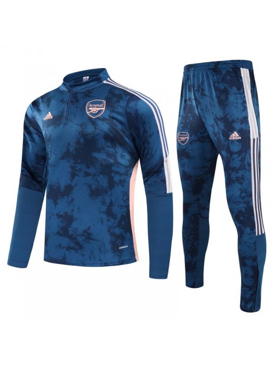 Chandal Arsenal 2021/2022 azul marino niño