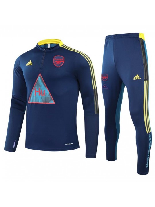 Chandal Arsenal 2021/2022 azul niño