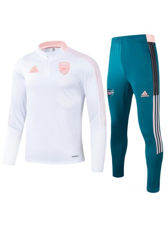 Chandal Arsenal 2021/2022 blanco niño