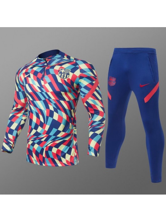 Chandal Barcelona 2021/2022 azul niño