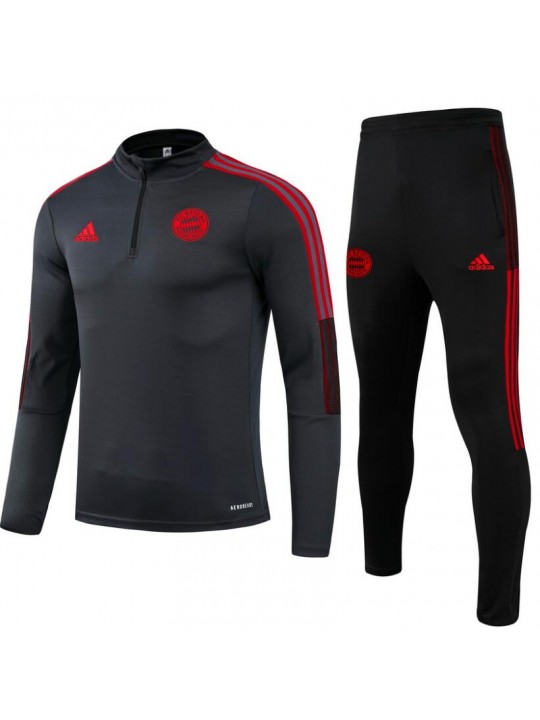 Chandal Bayern Munich 2021/2022 Gris oscuro
