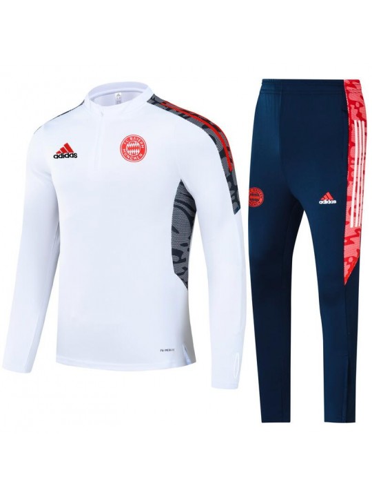 Chandal Bayern Munich 2021/2022 blanco