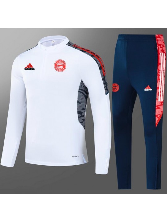 Chandal Bayern Munich 2021/2022 blanco niño