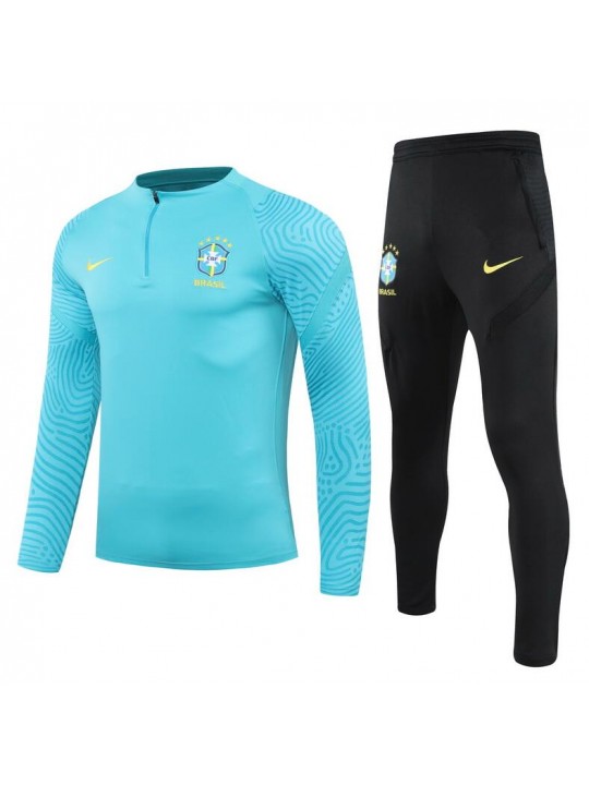 Chandal Brasil 2021/2022 Azul claro niño