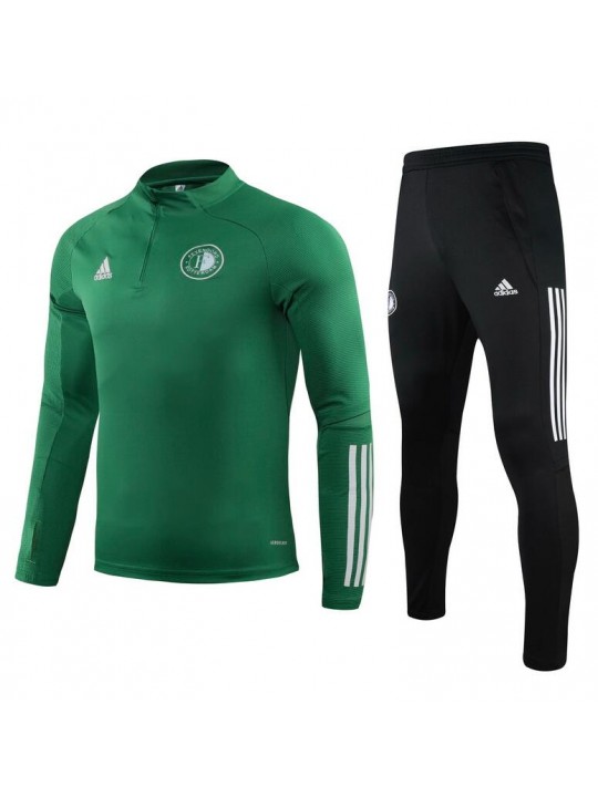 Chandal Feyenoord Rotterdam 2021/2022 verde niño