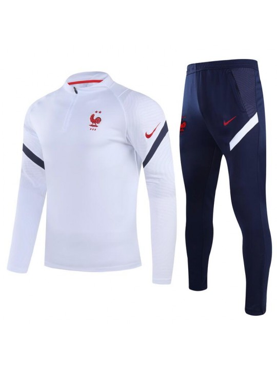 Chandal Francia 2021/2022 blanco niño