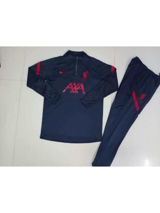 Chandal Liverpool 2021/2022 Gris negro niño