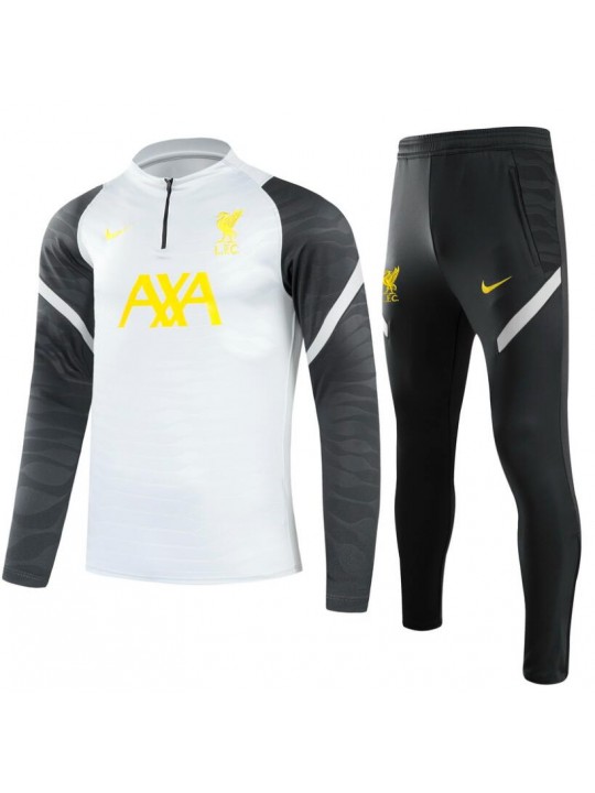 Chandal Liverpool 2021/2022 gris claro niño