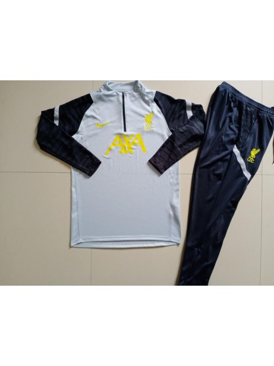 Chandal Liverpool 2021/2022 gris claro niño