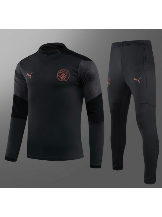 Chandal Manchester City 2021/2022 Gris negro