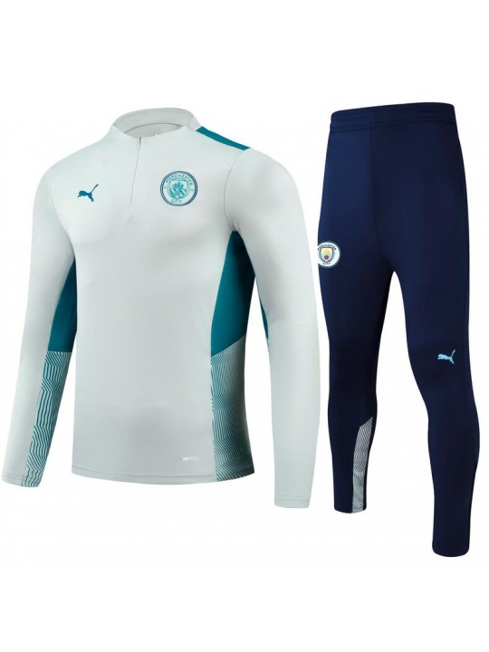 Chandal Manchester City 2021/2022 gris claro