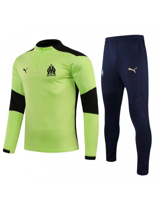 Chandal Marsella 2021/2022 Verde fluorescente niño