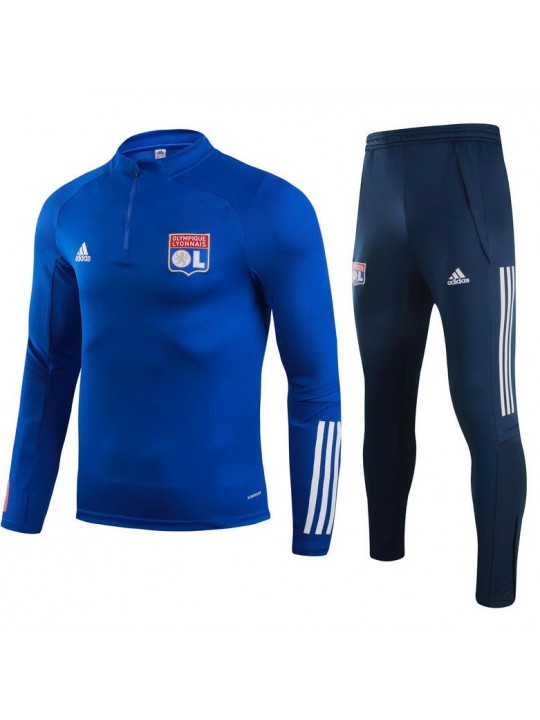Chandal Olympique Lyonnais 2021/2022 azul marino niño