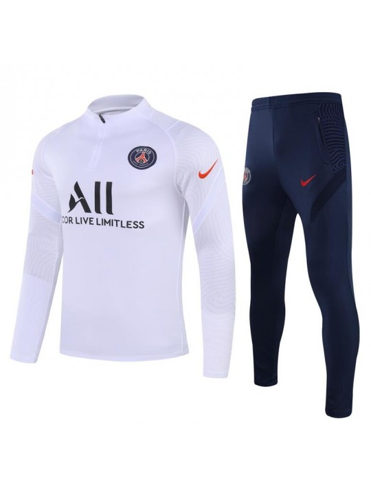 Chandal París Saint-Germain 2021/2022 blanco