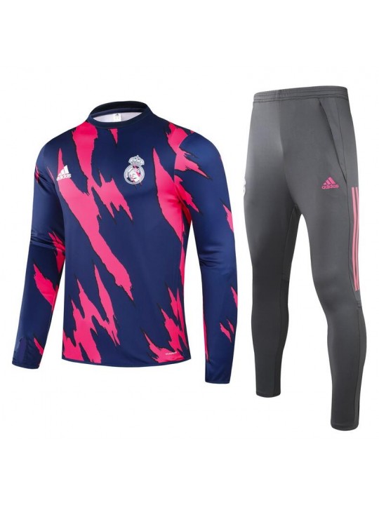 Chandal Real Madrid 2021/2022 Rojo azul niño