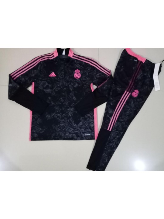 Chandal Real Madrid 2021/2022 negro niño