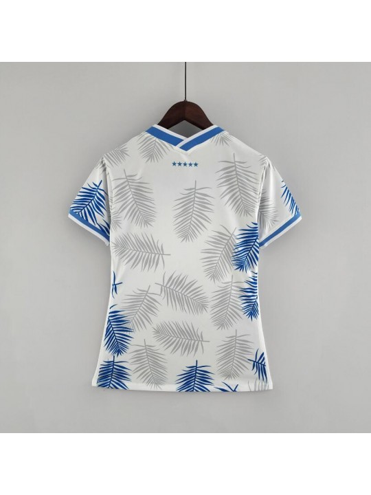 Camiseta Brasil Classic White mujer 2022