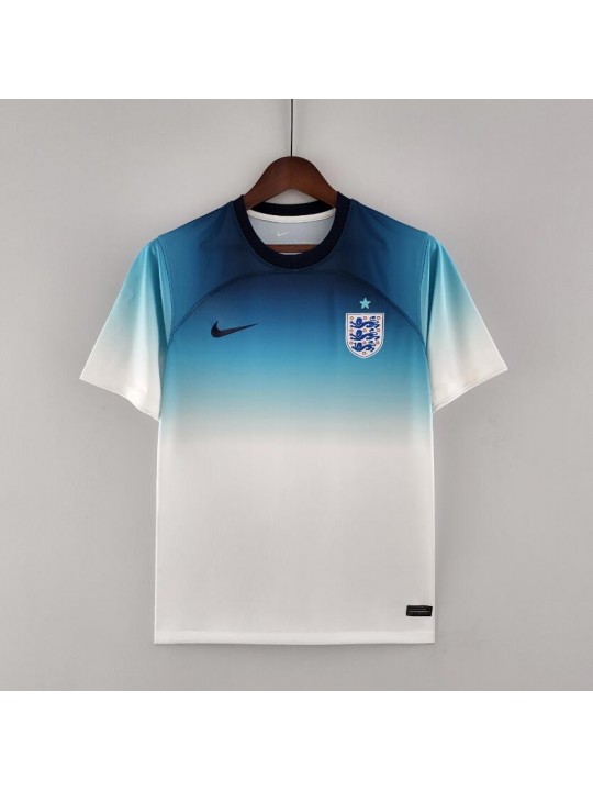 Camiseta England White Blue 2022