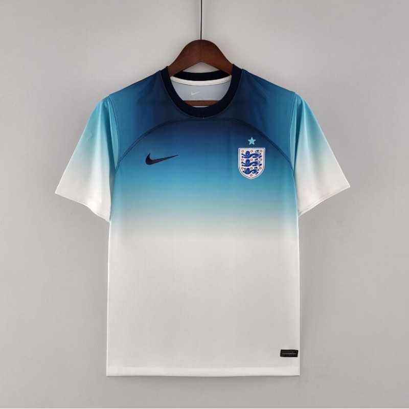 Camiseta England White Blue 2022