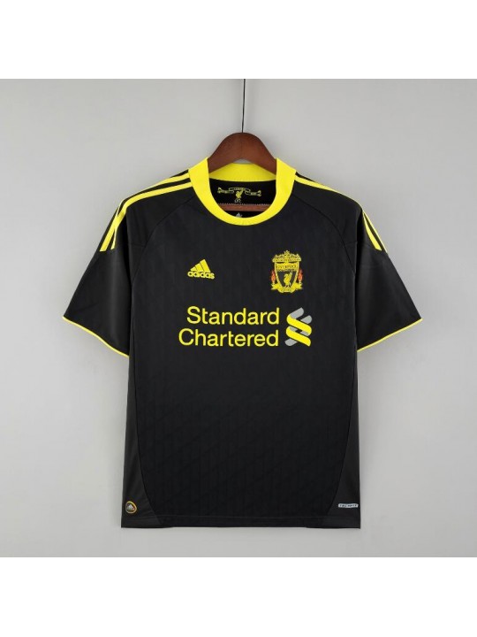 Camiseta Liverpool Segunda Equipación 10/11