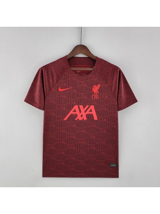 Camiseta Liverpool Training Suit Red  22/23