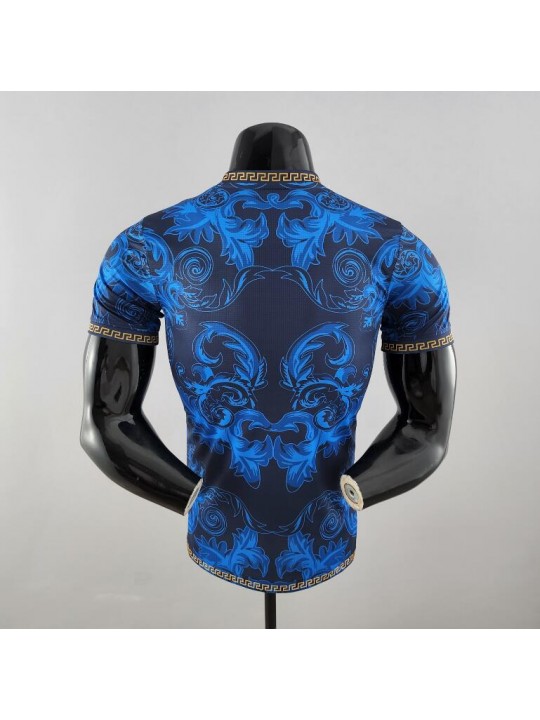 Camiseta Player Version Italy x Versace blue 2022