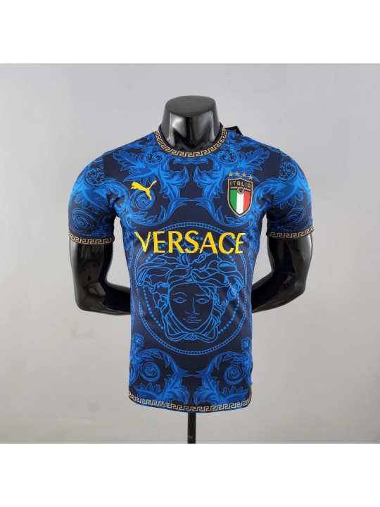 Camiseta Player Version Italy x Versace blue 2022