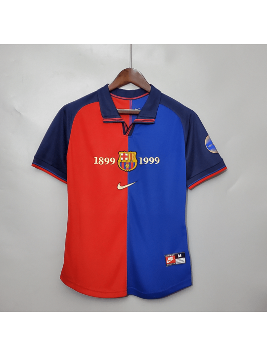 Camiseta Retro Barcelona 100th Anniversary Primera Equipación