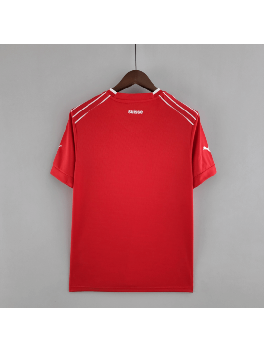 Camiseta Suiza Primera Equipación 2022