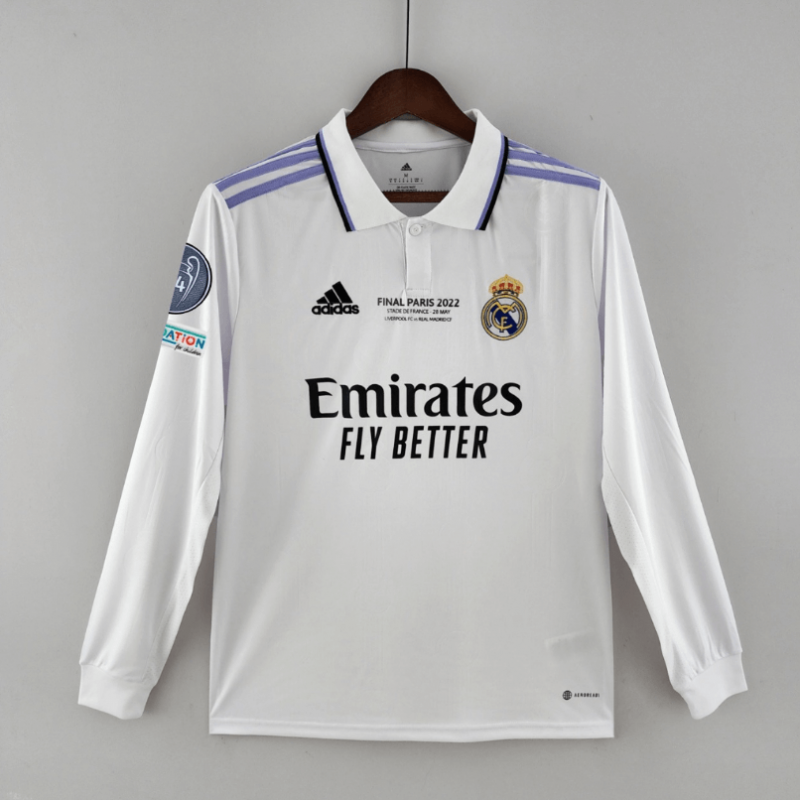 Camiseta REAL MADRID Campeones 14 Primera Equipación 22/23 ML