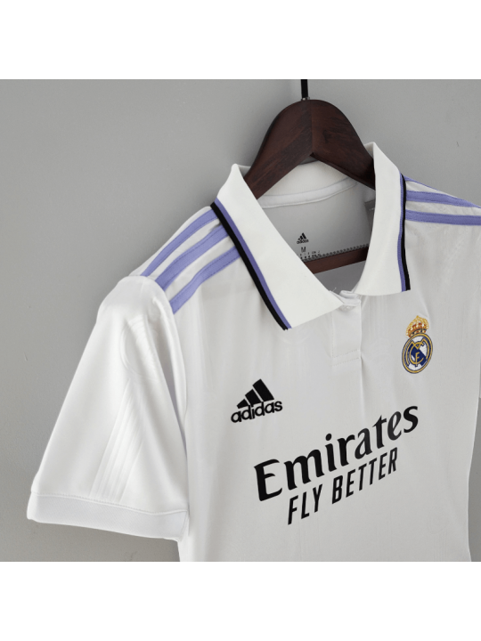 Camiseta REAL MADRID Campeones 14 Primera Equipación 22/23 Niño