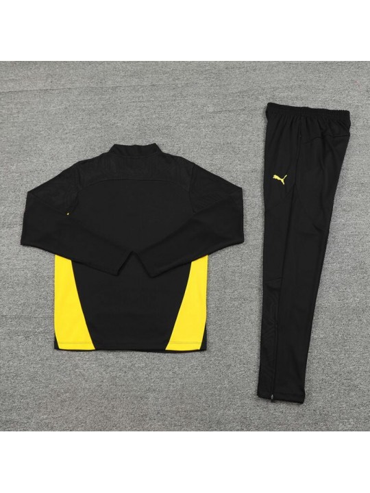 Chandal Entrenamiento Borussia Dortmund (Hombre/Niño) Negro 24/25 + Pantalones