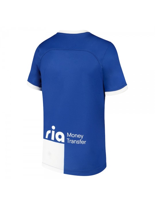 Camiseta Atlético De Madrid Segunda Equipación 2023/2024 Niño