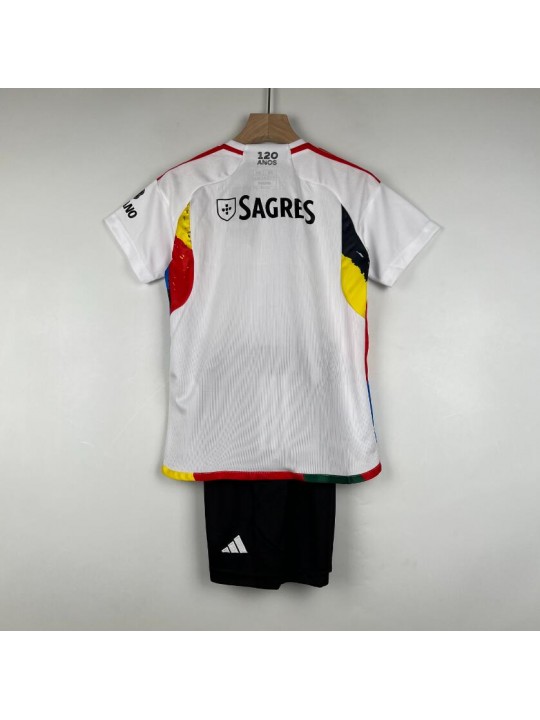 Camiseta Benfica Fc Tercera Equipación 23/24 Niño