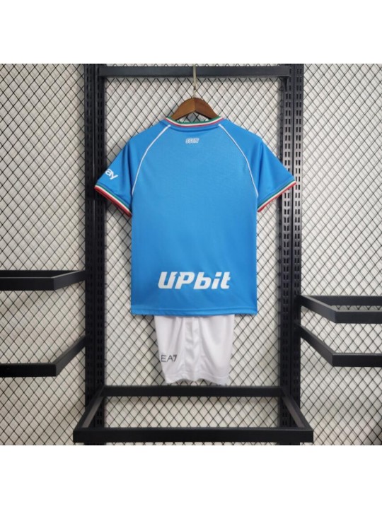 Camiseta Scc Napoli Primera Equipación 23/24 Niño