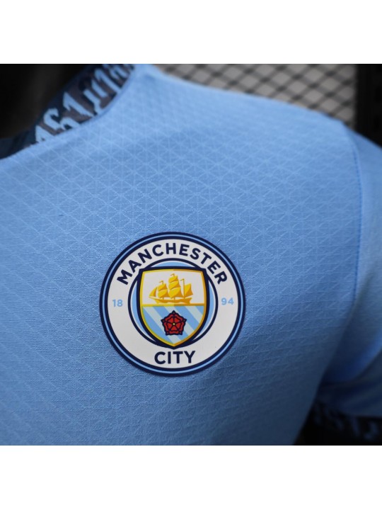 Camiseta Manchester City Primera Equipacion 24/25 Authentic