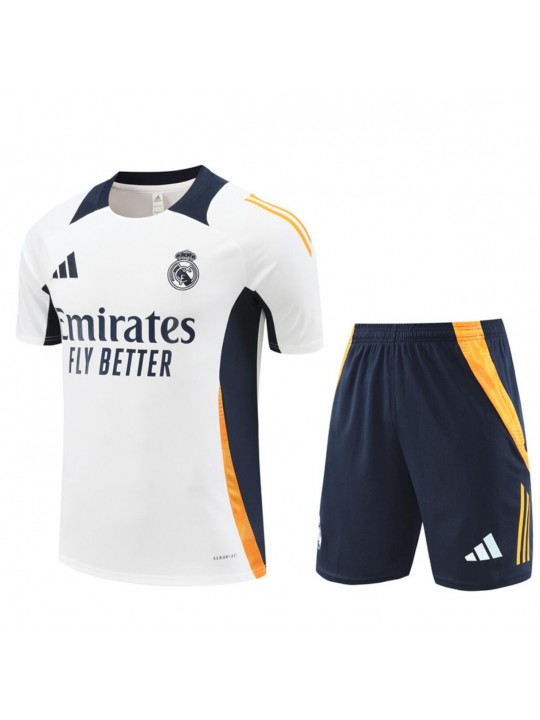 Camiseta Real Madrid Pre-Match 24/25 (Hombre/Niño) + Pantalones