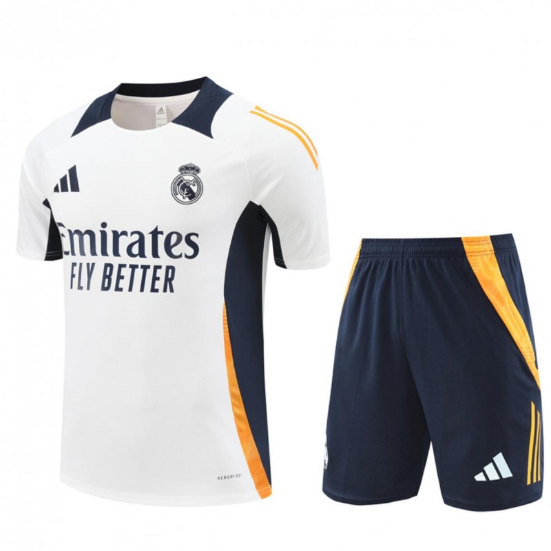 Camiseta Real Madrid Pre-Match 24/25 (Hombre/Niño) + Pantalones
