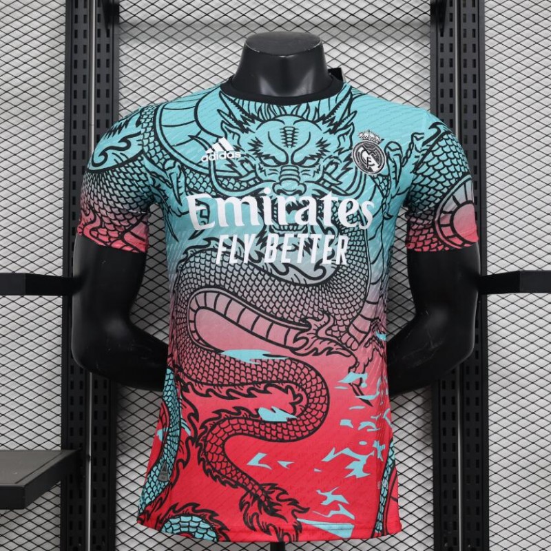 Camiseta Real Madrid Edición Especial AZUL ROJO 24/25