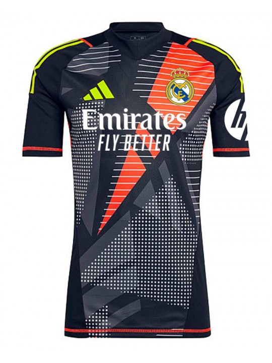 Camiseta Real Madrid Portero Negro 24/25