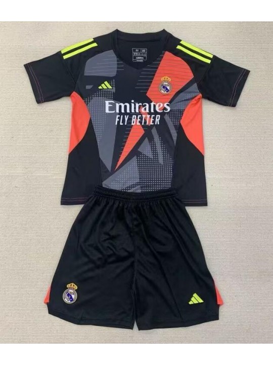 Camiseta Real Madrid Portero Negro 24/25