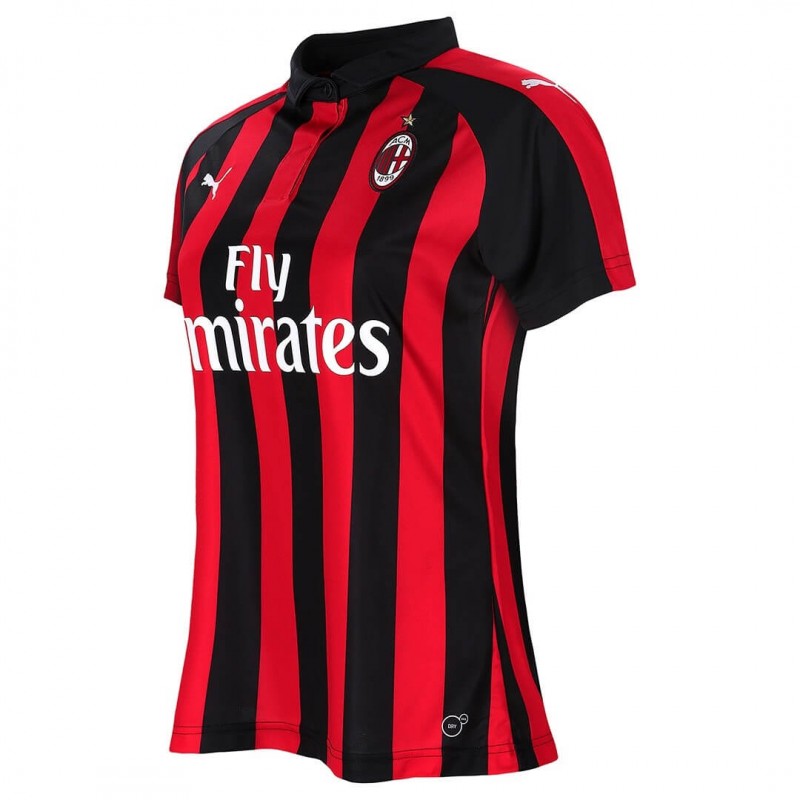 Camisetas AC MILAN MAGLIA GARA HOME MUJER 2018/19