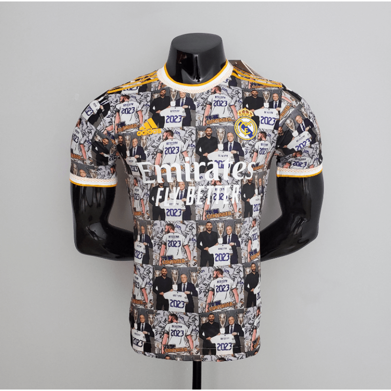 Camiseta 22/23 Versión Jugador Real Madrid Edición Conmemorativa