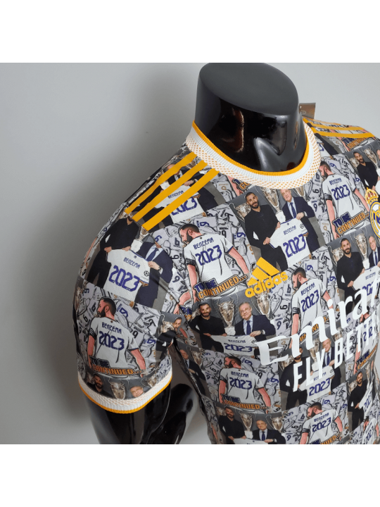Camiseta 22/23 Versión Jugador Real Madrid Edición Conmemorativa