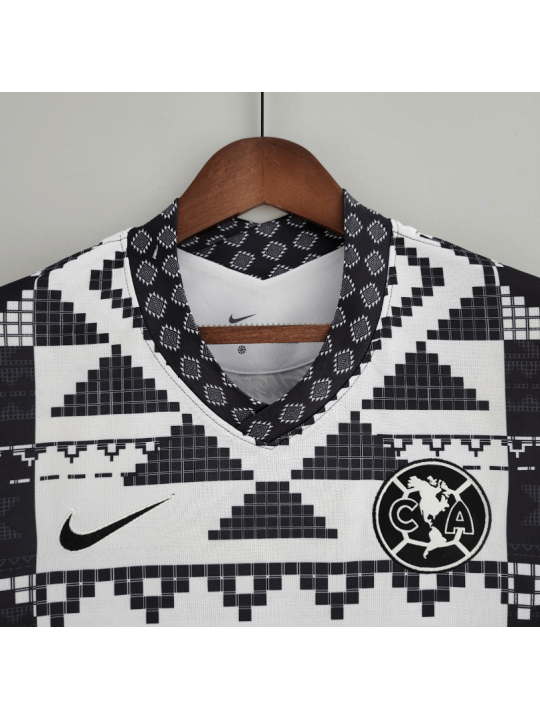 Camiseta America 22/23 Blanco negro