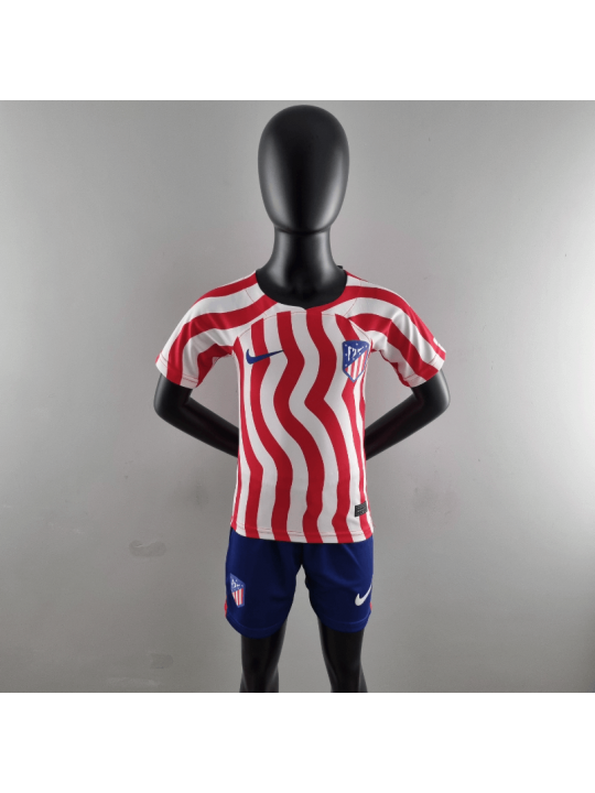 Camiseta Atlético De Madrid Primera Equipación 2022/2023 Niño
